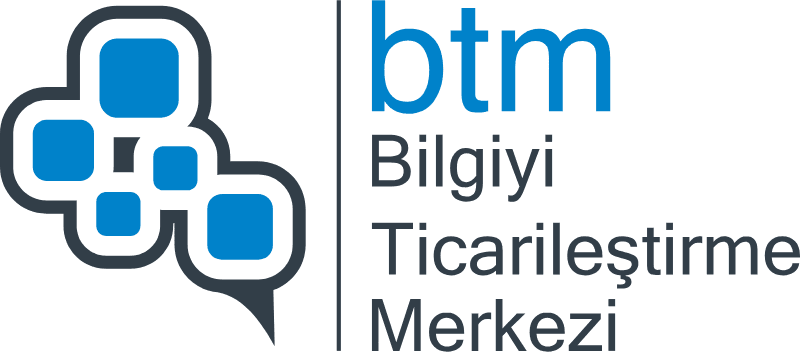 BTM (Bilgiyi Ticarileştirme Merkezi) logosu